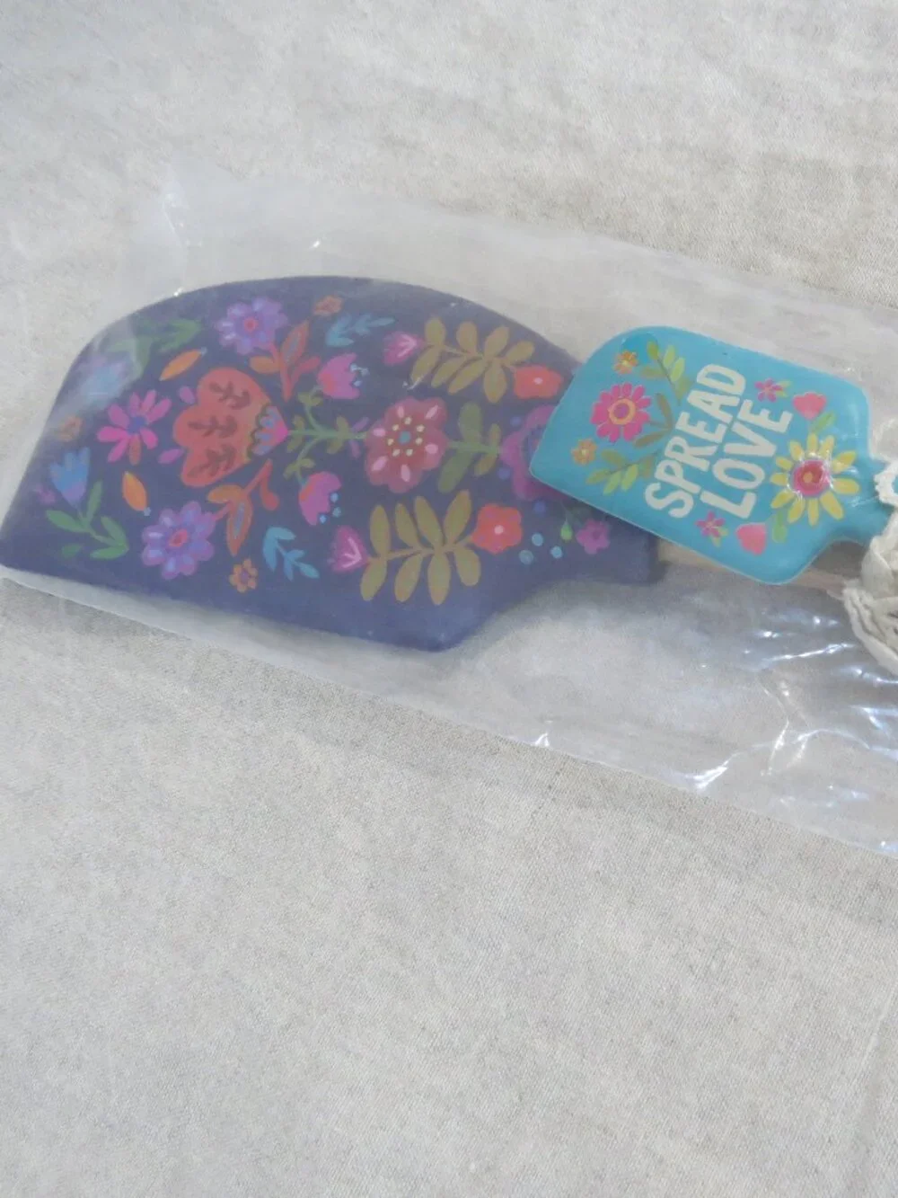 New Natural Life Spatula Set  (1 Regular 1 Mini) Flower